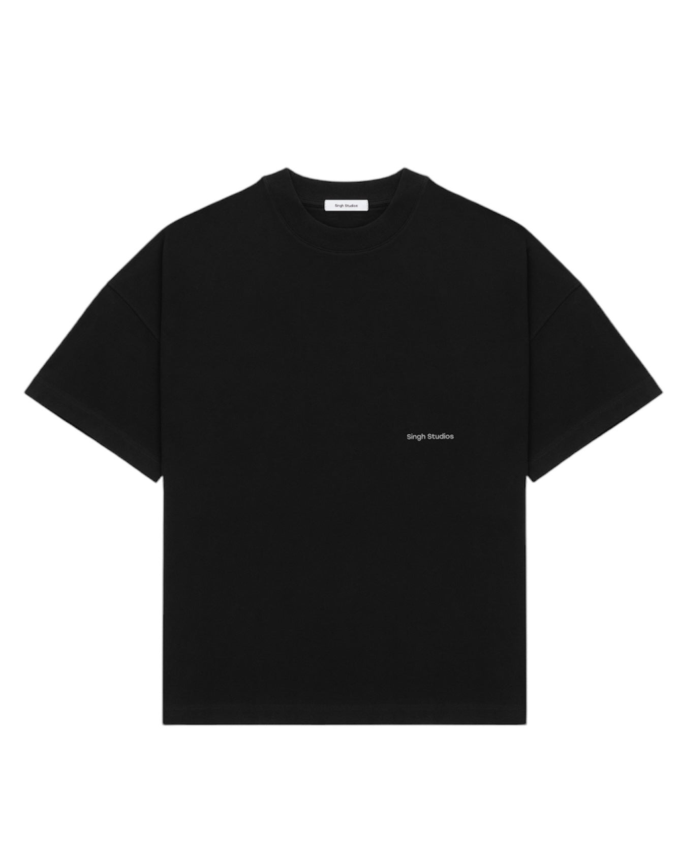 SS logo tee black