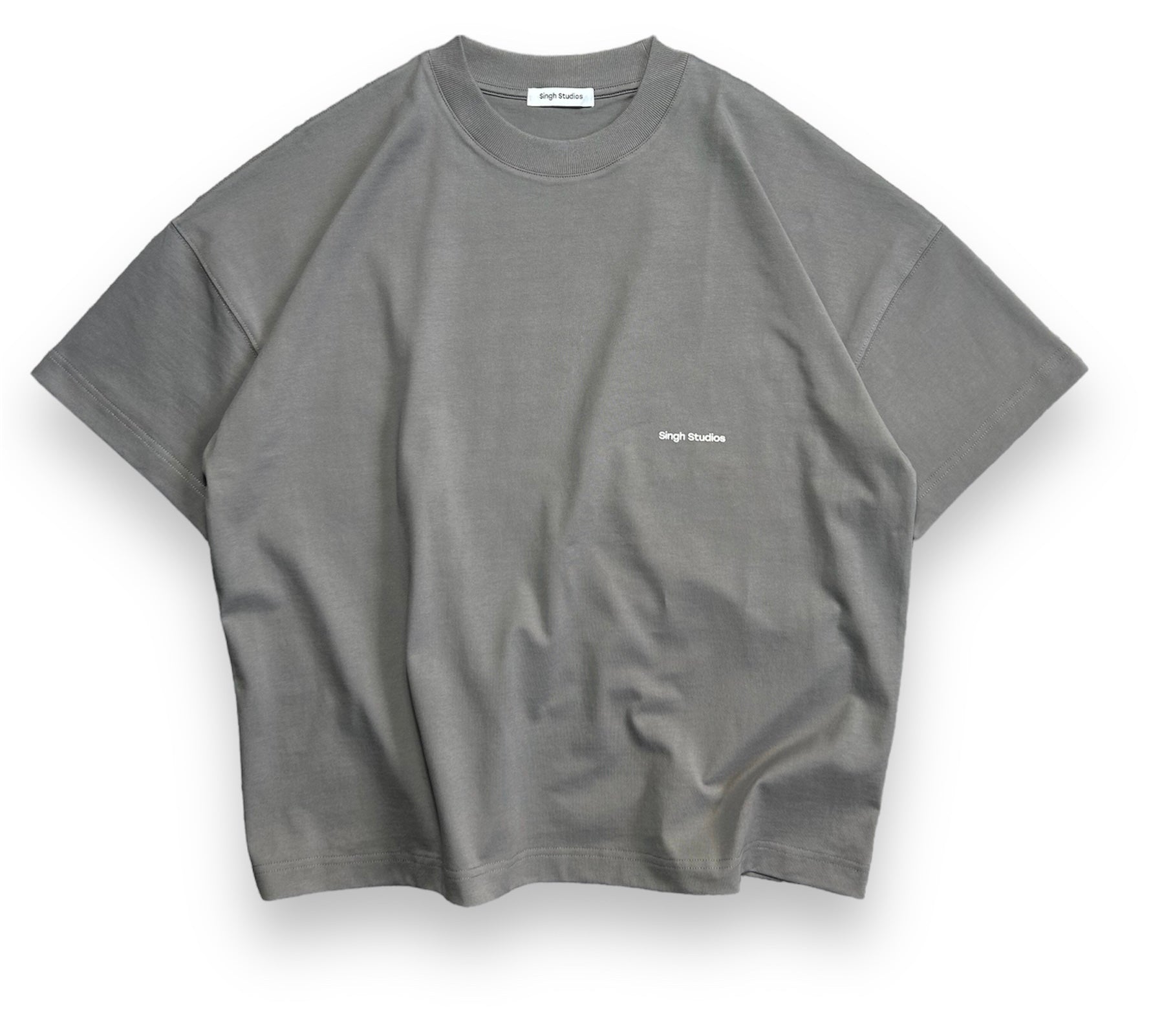 SS logo tee charcoal